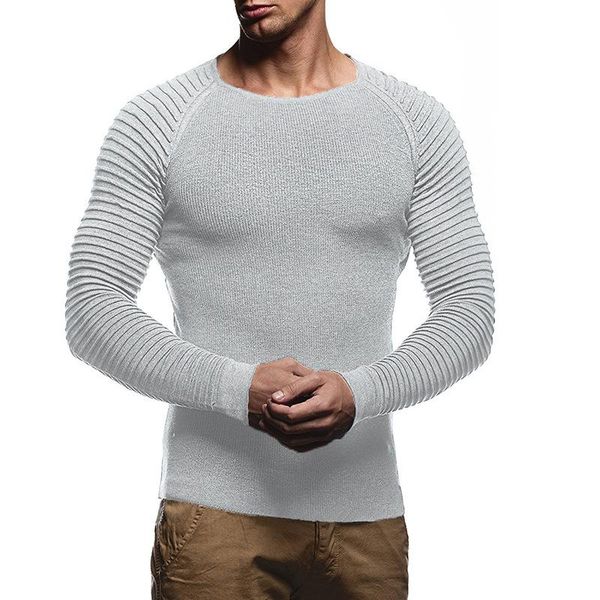 men's sweaters autumn winter men pullover personality pleated long sleeve o-neck loose mens knitwear sweater male casual, White;black
men's sweaters autumn winter men pullover personality pleated long sleeve o-neck loose mens knitwear sweater male casual, White;black