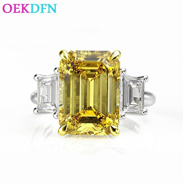 cluster rings oekdfn luxury 925 sterling silver ring for women 10*14mm + zircon wedding engagement jewelry anniversary gift, Golden;silver
cluster rings oekdfn luxury 925 sterling silver ring for women 10*14mm + zircon wedding engagement jewelry anniversary gift, Golden;silver