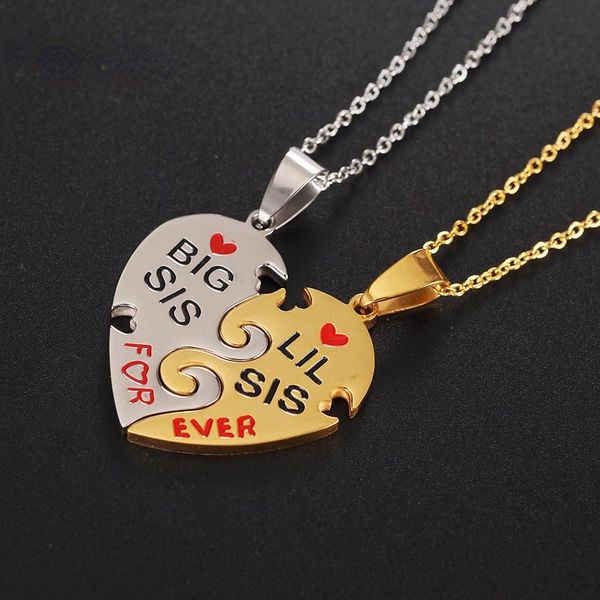 pendant necklaces fashion creative heart-shaped couple necklace men's wild -selling girlfriend ladies, Silver
pendant necklaces fashion creative heart-shaped couple necklace men's wild -selling girlfriend ladies, Silver