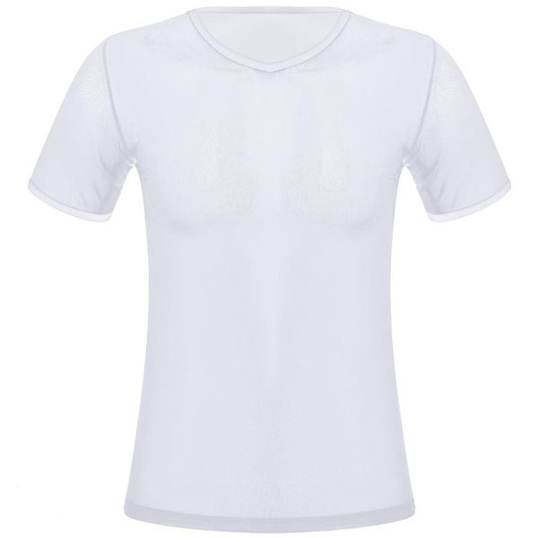 men's t-shirts man see-through mesh sport running short sleeve slim fit breathable active workout fitness, White;black
men's t-shirts man see-through mesh sport running short sleeve slim fit breathable active workout fitness, White;black