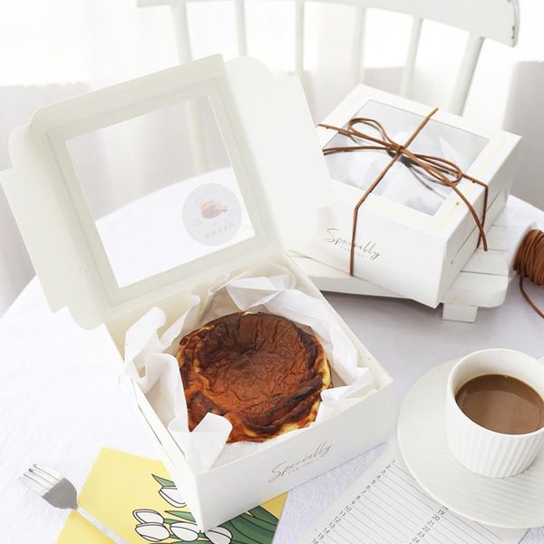 gift wrap 5pcs 4 inch white paper boxes for cakes cupcake tray with transparent pvc window cardboard bakery cheese cake packaging box
gift wrap 5pcs 4 inch white paper boxes for cakes cupcake tray with transparent pvc window cardboard bakery cheese cake packaging box