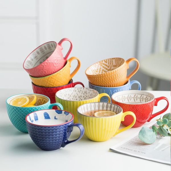 mugs retro tea mug creative personality breakfast cereal office cute ceramic cup milk household large capacity coffee oatmeal
mugs retro tea mug creative personality breakfast cereal office cute ceramic cup milk household large capacity coffee oatmeal