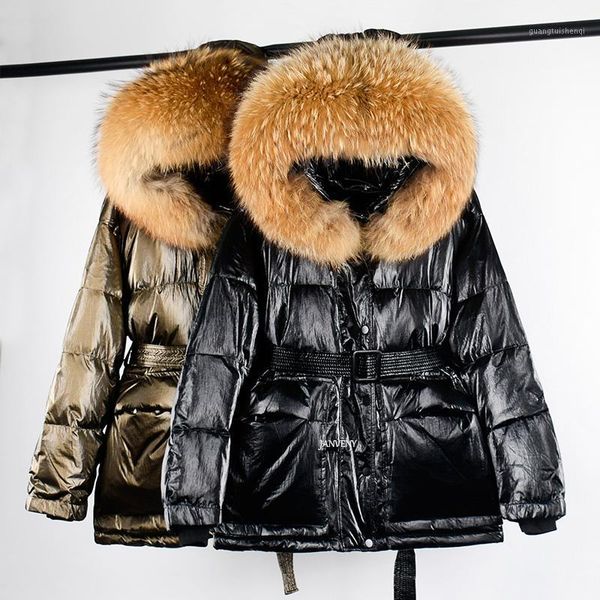 women's down & parkas 2021 est winter large raccoon fur collar puffer jacket thick warmth female hooded slim sash tie up shiny snow duc, Black
women's down & parkas 2021 est winter large raccoon fur collar puffer jacket thick warmth female hooded slim sash tie up shiny snow duc, Black
