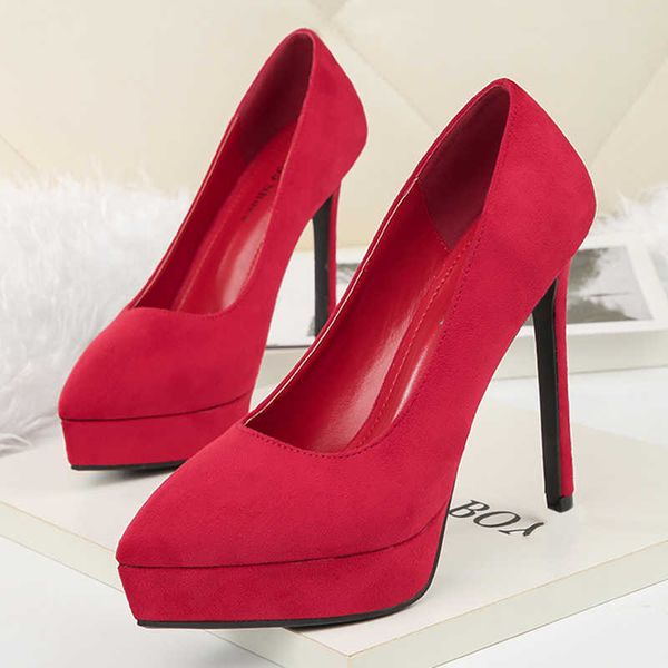 famous brand 2022 new women red flock platform pumps gray pointed toe khaki 13cmthin high heels ladies party nightclub shoes designer classi, Black
famous brand 2022 new women red flock platform pumps gray pointed toe khaki 13cmthin high heels ladies party nightclub shoes designer classi, Black