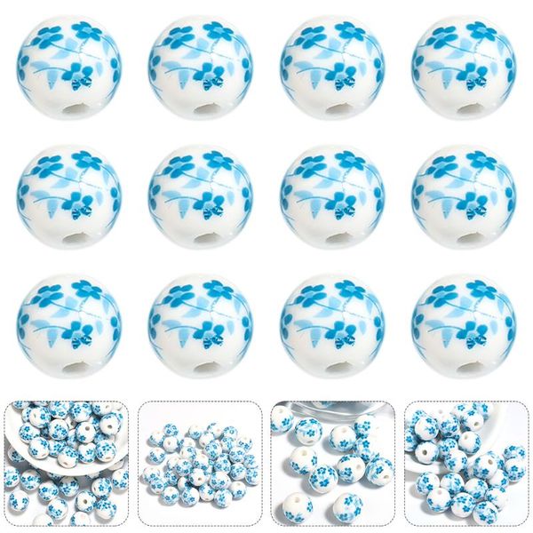 other 40pcs ceramic spacer beads exquisite loose accessories for jewelry making
