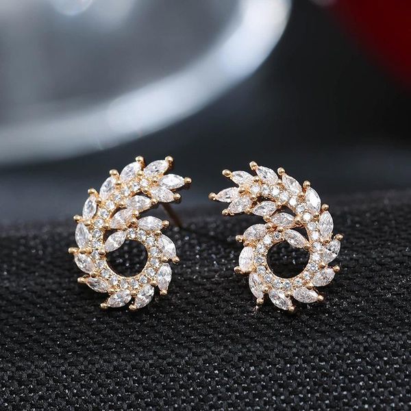 stud de338 street snap-style elegant delicacy creative zircon earring gift party banquet women's jewelry earrings, Golden;silver
stud de338 street snap-style elegant delicacy creative zircon earring gift party banquet women's jewelry earrings, Golden;silver
