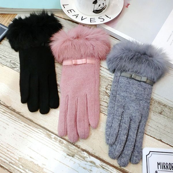 gloves korean version of autumn and winter rabbit hair mouth wool cashmere split finger ribbon bow warm female, Blue;gray
gloves korean version of autumn and winter rabbit hair mouth wool cashmere split finger ribbon bow warm female, Blue;gray
