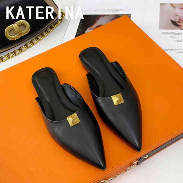 summer classic slippers real leather flat heels mules pointed toe sandals stilettos loafers shoes slides 60% off store online, Black
summer classic slippers real leather flat heels mules pointed toe sandals stilettos loafers shoes slides 60% off store online, Black