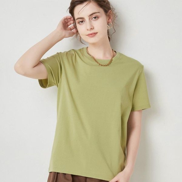women's t-shirt 2021 summer casual candy color pure cotton student loose plus size short-sleeved bottoming shirt, White
women's t-shirt 2021 summer casual candy color pure cotton student loose plus size short-sleeved bottoming shirt, White