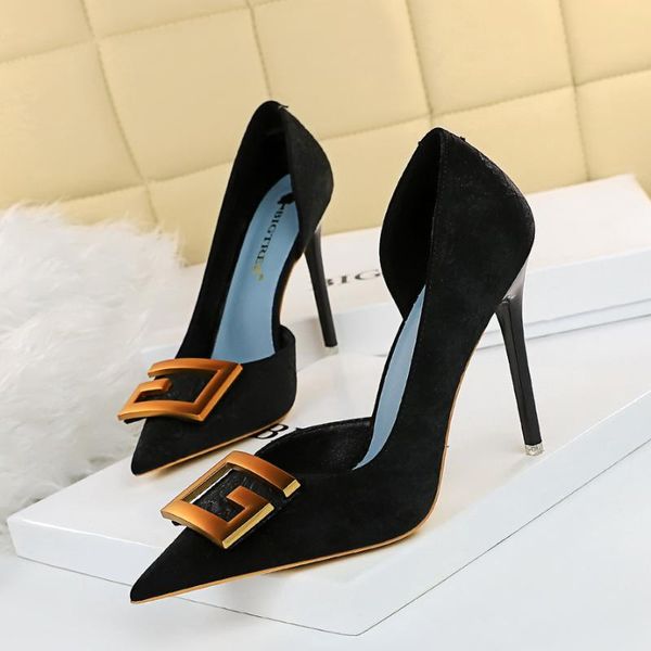 dress shoes metal square buckle kitten heels10.5cm party black green white woman pumps middle heel for women sandals size
dress shoes metal square buckle kitten heels10.5cm party black green white woman pumps middle heel for women sandals size