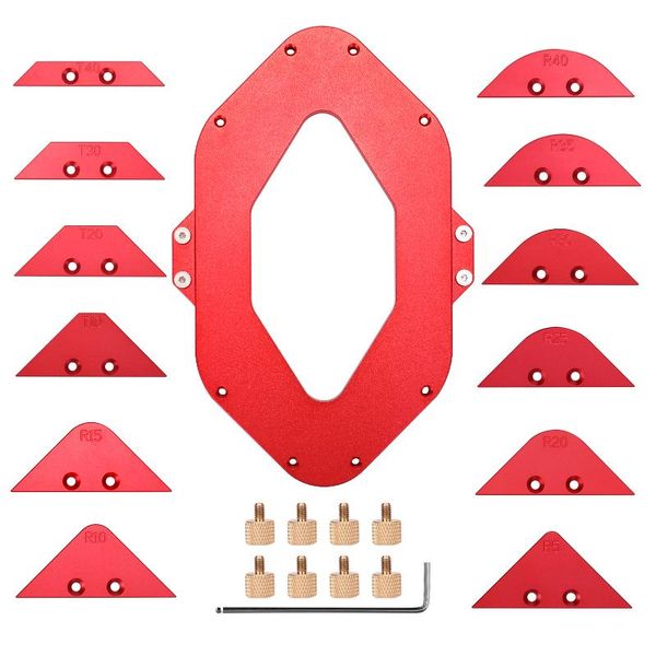 professional hand tool sets woodworking trimming machine fillet gauge bevels arc radius quick-jig router table round corner wood
professional hand tool sets woodworking trimming machine fillet gauge bevels arc radius quick-jig router table round corner wood