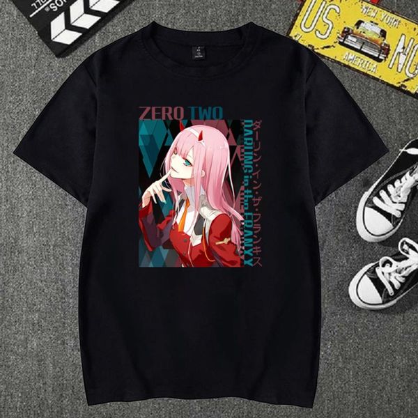 men's t-shirts japanese anime zero two t shirt fashion print tshirt summer mens darling in the franxx short sleeve t-shirt men funny, White;black
men's t-shirts japanese anime zero two t shirt fashion print tshirt summer mens darling in the franxx short sleeve t-shirt men funny, White;black