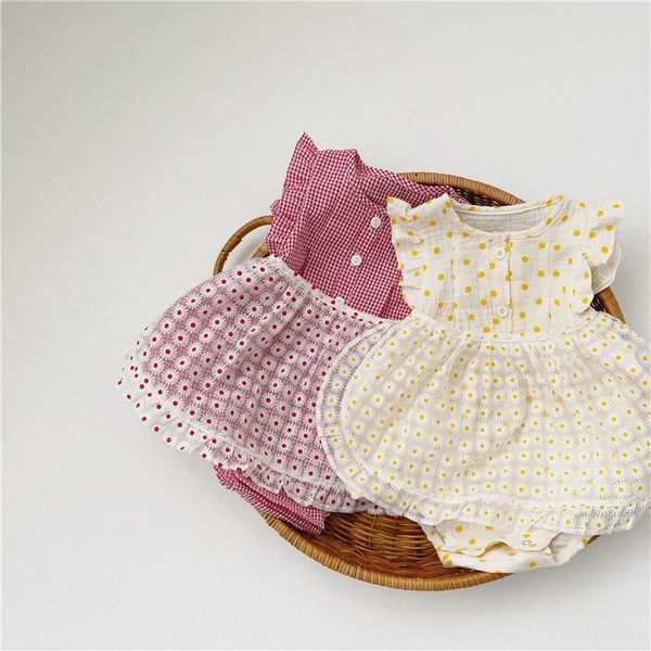 summer korean style cute baby girls dot fly sleeve bodysuit with daisy apron kids fashion outfits 210508, Blue
summer korean style cute baby girls dot fly sleeve bodysuit with daisy apron kids fashion outfits 210508, Blue