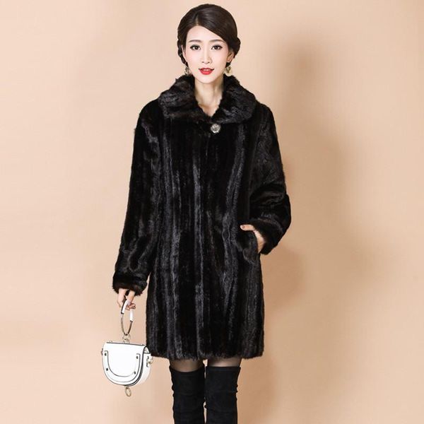 women's fur & faux 2021 winter artificial mink velvet coat jackets female long warm vintage overcoat women clothes outwear plus size 5x, Black
women's fur & faux 2021 winter artificial mink velvet coat jackets female long warm vintage overcoat women clothes outwear plus size 5x, Black