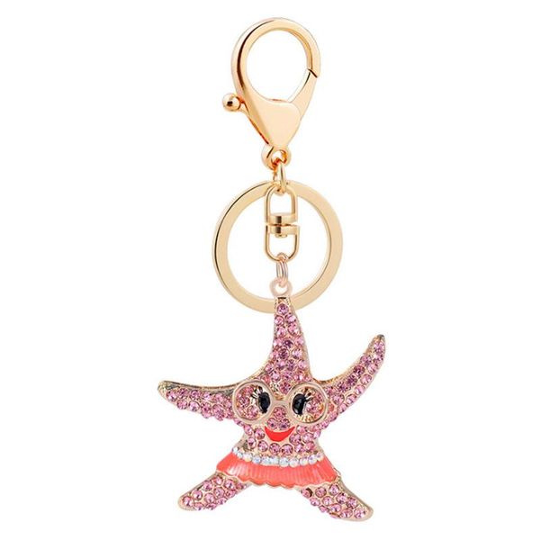 keychains creative starfish, pentacle alloy key chain pendant girls luggage car, Silver
keychains creative starfish, pentacle alloy key chain pendant girls luggage car, Silver