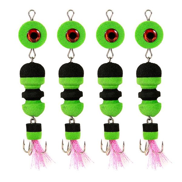 fishing hooks 4 pcs hook soft jig lure wobbler bait for bass carp minnow pesca accessoires
fishing hooks 4 pcs hook soft jig lure wobbler bait for bass carp minnow pesca accessoires