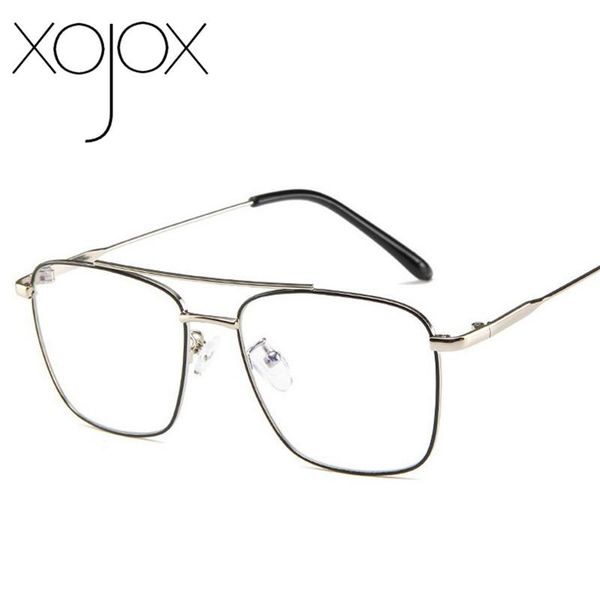 fashion sunglasses frames xojox metal double brige optical mirror retro literary glasses frame wild spectacle, Black
fashion sunglasses frames xojox metal double brige optical mirror retro literary glasses frame wild spectacle, Black