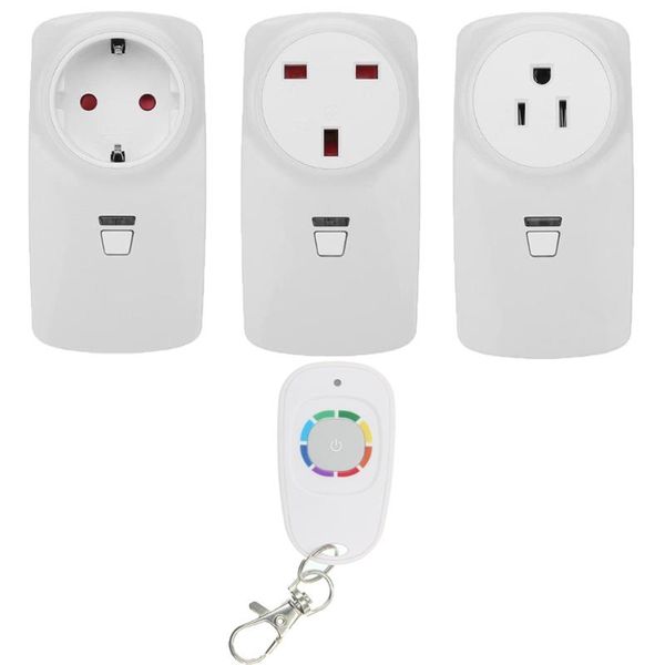 smart home control plug wireless remote power outlets light switch socket us eu uk electrical 315 / 433 mhz
smart home control plug wireless remote power outlets light switch socket us eu uk electrical 315 / 433 mhz