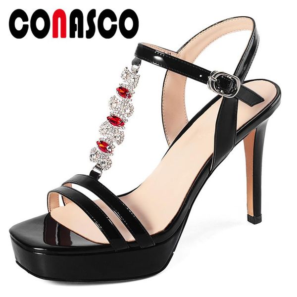 fashion t-tied crystal women sandals genuine leather summer 2021 pumps high heels wedding party shoes woman, Black
fashion t-tied crystal women sandals genuine leather summer 2021 pumps high heels wedding party shoes woman, Black
