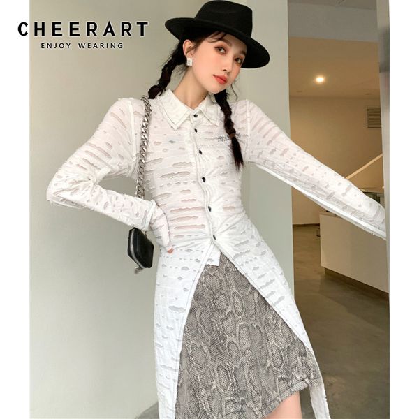 fashion long blouse women cotton sleeve embroidered letter ripped designer asymmetrical spring 210427, White
fashion long blouse women cotton sleeve embroidered letter ripped designer asymmetrical spring 210427, White
