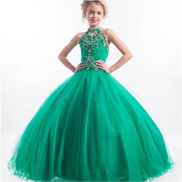 formal wear high neck beaded flower girls dresses tulle birthday christmas pageant baby children party dress kids girl's, Red;yellow
formal wear high neck beaded flower girls dresses tulle birthday christmas pageant baby children party dress kids girl's, Red;yellow