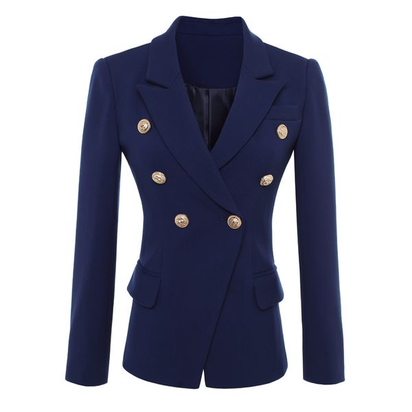 new fashion designer jacket women's gold buttons double breasted blazer outerwear size s-xxxl 201013, White;black
new fashion designer jacket women's gold buttons double breasted blazer outerwear size s-xxxl 201013, White;black