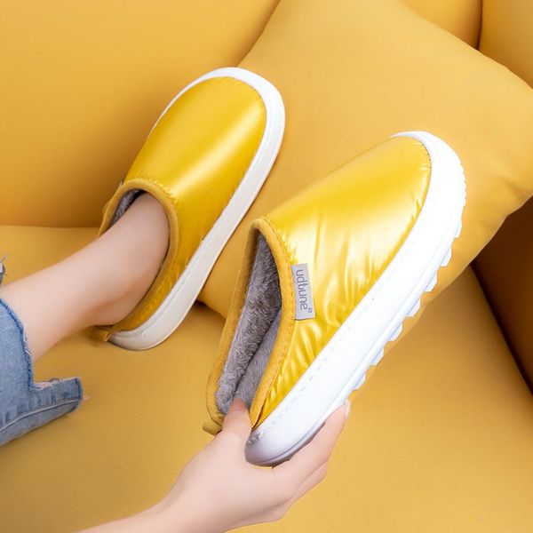 warm down cloth slippers women thick sole soft plush slides comfortable lovers winter shoes female home platform slipper, Black
warm down cloth slippers women thick sole soft plush slides comfortable lovers winter shoes female home platform slipper, Black