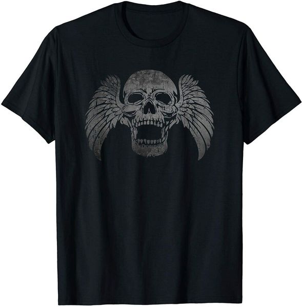 skull winged metalhead musician biker tattoo retro vintage t-shirt size s-5xl, White;black
skull winged metalhead musician biker tattoo retro vintage t-shirt size s-5xl, White;black