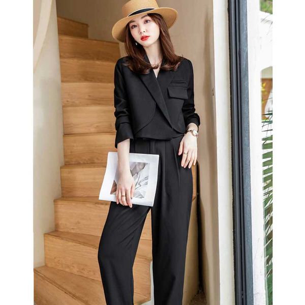 women's suits & blazers 2021 high-end professional small suit jacket female korean fashion autumn and winter business casual, White;black
women's suits & blazers 2021 high-end professional small suit jacket female korean fashion autumn and winter business casual, White;black