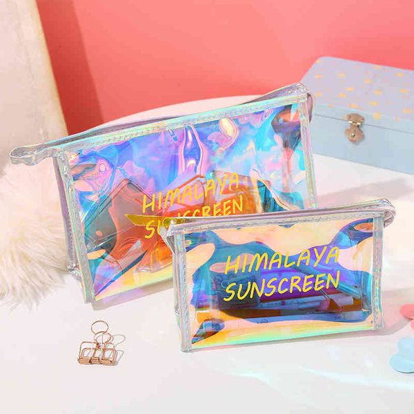 cosmetic bags laser transparent letter bag pvc travel convenient colorful waterproof wash storage advertisement
cosmetic bags laser transparent letter bag pvc travel convenient colorful waterproof wash storage advertisement
