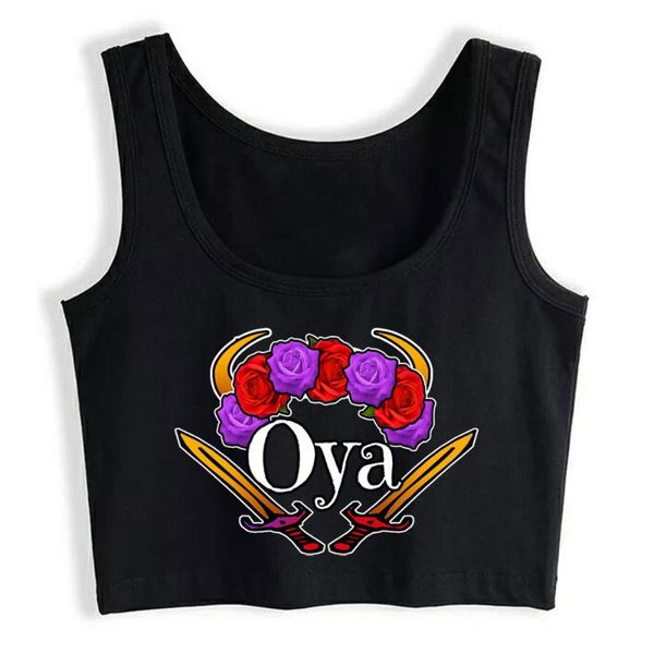 women's tanks & camis crop women oya orisha vibes harajuku tank cotton clothes, White
women's tanks & camis crop women oya orisha vibes harajuku tank cotton clothes, White