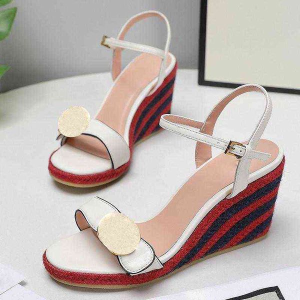 luxury atmosphere designer sandals for women ladies feminine girls lady summer classic slope heel wedge buckle strap ankle-wrap beach, Black
luxury atmosphere designer sandals for women ladies feminine girls lady summer classic slope heel wedge buckle strap ankle-wrap beach, Black