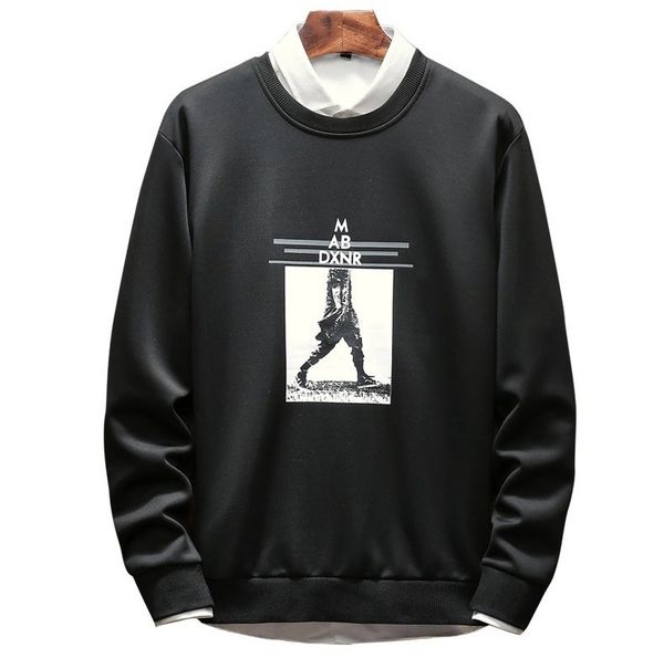 men's hoodies & sweatshirts sweater mens casual personality printing pattern round neck long sleeved bottoming shirt trend 35j, Black
men's hoodies & sweatshirts sweater mens casual personality printing pattern round neck long sleeved bottoming shirt trend 35j, Black