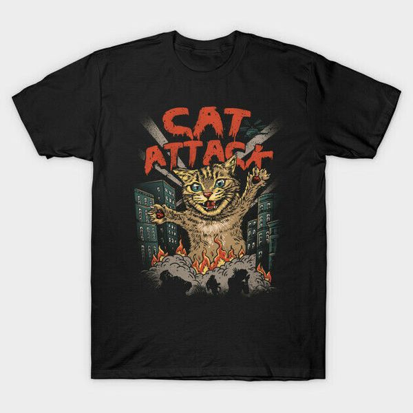 cat attack pet animal destroy cute monster funny black t-shirt s-6xl, White;black
cat attack pet animal destroy cute monster funny black t-shirt s-6xl, White;black