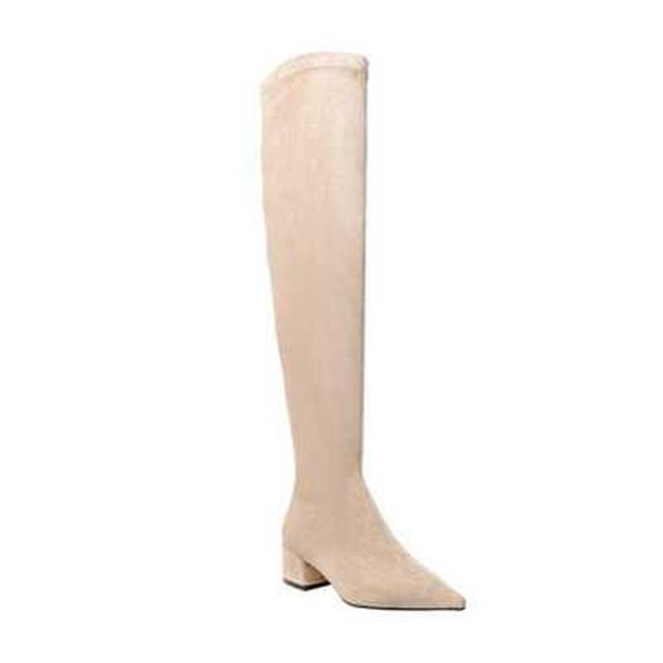 boots fall/winter fashion stretch women's over-the-knee long pointed elegant mid-heel winter plush lining comfortable high, Black
boots fall/winter fashion stretch women's over-the-knee long pointed elegant mid-heel winter plush lining comfortable high, Black