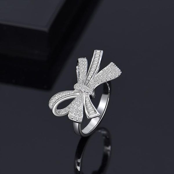cluster rings anziw fashion 925 sterling silver bow tie wedding engagement bridal knot for women party lover jewelry gifts, Golden;silver
cluster rings anziw fashion 925 sterling silver bow tie wedding engagement bridal knot for women party lover jewelry gifts, Golden;silver