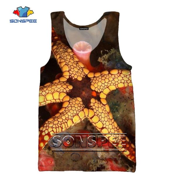 men' tank sonspee men woman 3d printing vest sea star animals colorful summer funny cool casual harajuku all-match round neck, White;black
men' tank sonspee men woman 3d printing vest sea star animals colorful summer funny cool casual harajuku all-match round neck, White;black