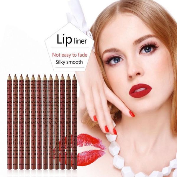 12color/set wood lipliner waterproof professional cosmetic tool contour makeup lipstick lady charming soft pencil tslm1 lip pencils
12color/set wood lipliner waterproof professional cosmetic tool contour makeup lipstick lady charming soft pencil tslm1 lip pencils