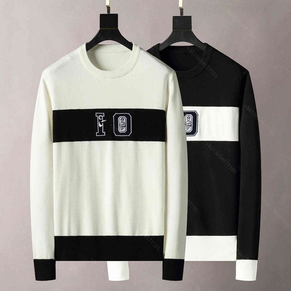 designer cd winter men sweaters hoodies dr knitted wool brand man knitting hooded sweatshirt round neck long sleeve mens sweater jackets pl, White;black
designer cd winter men sweaters hoodies dr knitted wool brand man knitting hooded sweatshirt round neck long sleeve mens sweater jackets pl, White;black