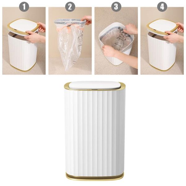 waste bins bedroom or bathroom automatic touchless sensor trash can 3 gal 12 l abs plastic bin battery powered/rechargeable
waste bins bedroom or bathroom automatic touchless sensor trash can 3 gal 12 l abs plastic bin battery powered/rechargeable