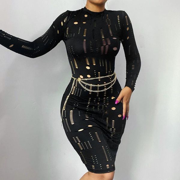 casual dresses eifer autumn hollow jacquard long sleeve high neck women black dress, Black;gray
casual dresses eifer autumn hollow jacquard long sleeve high neck women black dress, Black;gray