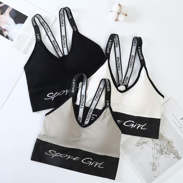 yoga outfit women's sports bra english letter strap tube wrapped chest beauty back comfortable fitness gym underwear vest
yoga outfit women's sports bra english letter strap tube wrapped chest beauty back comfortable fitness gym underwear vest