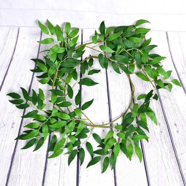 decorative objects & figurines 160cm beautiful artificial flowers plants green garland colorful party supply wedding home decor salix leaf v
decorative objects & figurines 160cm beautiful artificial flowers plants green garland colorful party supply wedding home decor salix leaf v