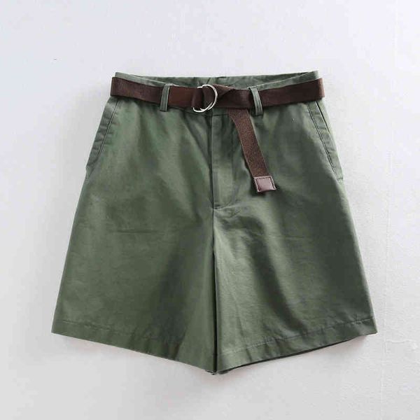 women casual leg to-line solid with women's belt thin summer shorts loose waist 7411 50, White
women casual leg to-line solid with women's belt thin summer shorts loose waist 7411 50, White