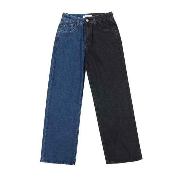 20112021 Autumn Winter Patchwork Straight Womens Jeans Baggy Vintage High Waist Boyfriends Mom Denim Streetwear Fashion Pants Ladie, Blue and black jeans
20112021 Autumn Winter Patchwork Straight Womens Jeans Baggy Vintage High Waist Boyfriends Mom Denim Streetwear Fashion Pants Ladie, Blue and black jeans