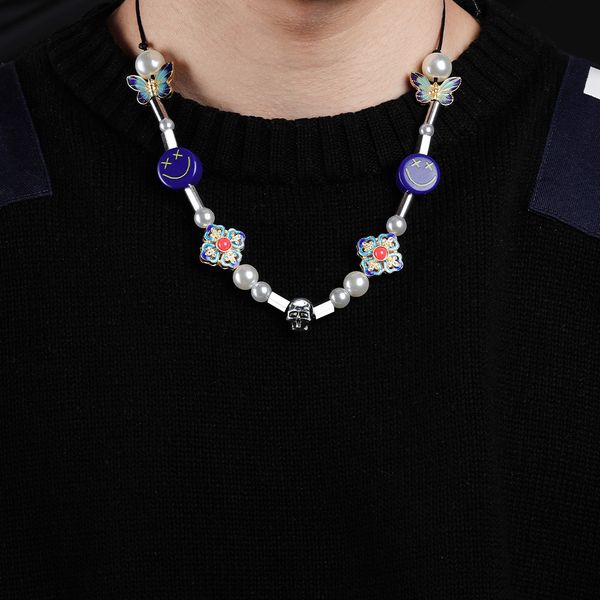 asap rocky wu yifan same dice pearl blue classic smiling face butterfly lovers, Silver
asap rocky wu yifan same dice pearl blue classic smiling face butterfly lovers, Silver
