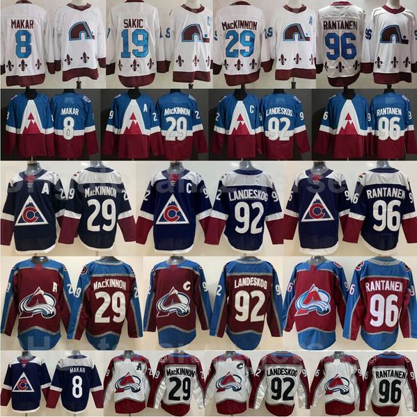 ice hockey colorado avalanche jersey 8 cale makar 29 nathan mackinnon 92 gabriel landeskog 96 mikko rantanen 19 joe sakic burgundy maroon re, Black;red
ice hockey colorado avalanche jersey 8 cale makar 29 nathan mackinnon 92 gabriel landeskog 96 mikko rantanen 19 joe sakic burgundy maroon re, Black;red