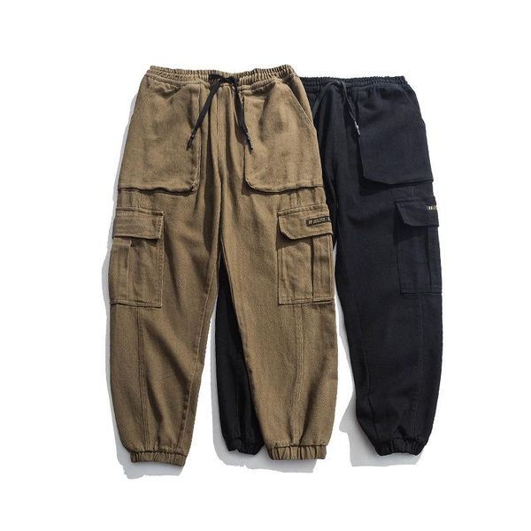 men hip hop cargo pants joggers sweatpants multi-pocket casual overalls streetwear wide leg fashions trousers 2021 men's, Black
men hip hop cargo pants joggers sweatpants multi-pocket casual overalls streetwear wide leg fashions trousers 2021 men's, Black