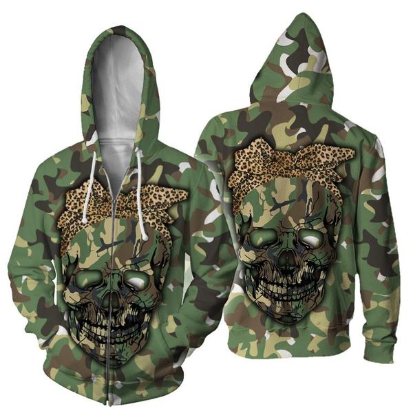 men's hoodies & sweatshirts 3d printed leopard head bone men zipper hoodie tracksuit pullover personality autumn/winter male hip hop ou, Black
men's hoodies & sweatshirts 3d printed leopard head bone men zipper hoodie tracksuit pullover personality autumn/winter male hip hop ou, Black