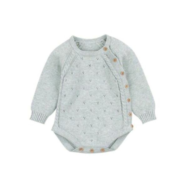 rompers 0-18m born baby knitted romper solid color long sleeve casual playsuit oblique breasted autumn triangle for boys girls, Blue
rompers 0-18m born baby knitted romper solid color long sleeve casual playsuit oblique breasted autumn triangle for boys girls, Blue